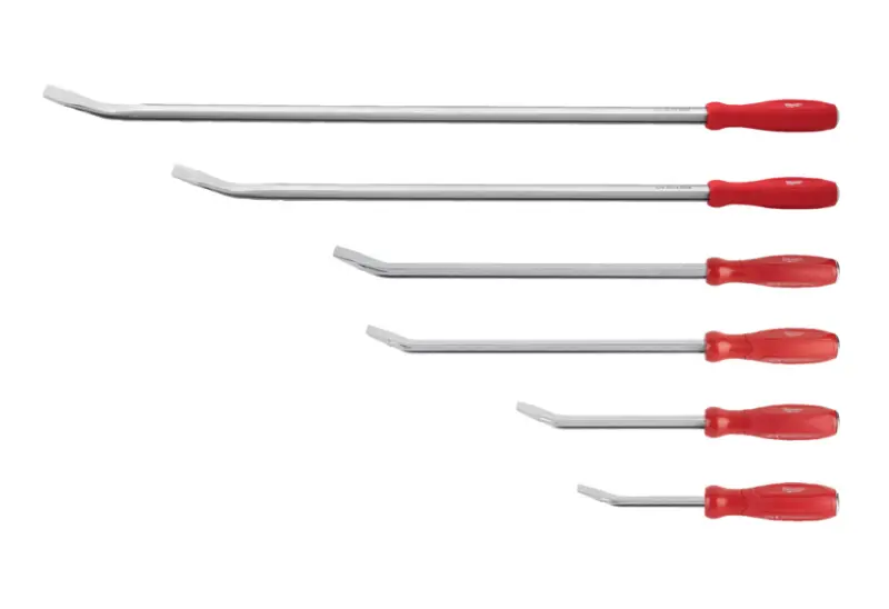 Sada páčidel Milwaukee, délky 200 - 1000 mm, 6 ks, 4932502113