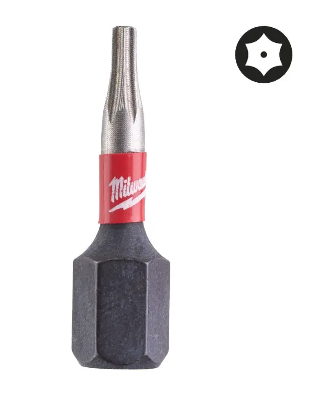 Šroubovací bit Milwaukee SHOCKWAVE IMPACT DUTY TX BO30 25mm, 3 ks, 4932500376