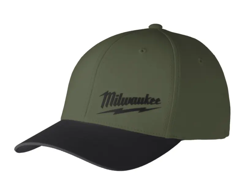 Kšiltovka Milwaukee BCP DGR SM Performance, velikost S/M, barva zelená, 4932501785