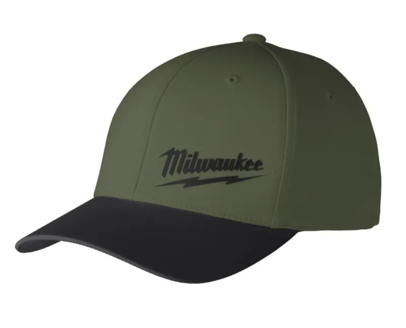 Kšiltovka Milwaukee BCP DGR LXL Performance, velikost L/XL, barva zelená, 4932501786