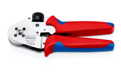 Lisovací kleště 180 mm Knipex 97 52 63 A čtyřtrnové (K 97 52 63 A)
