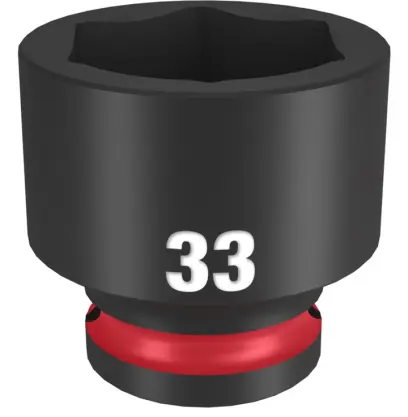 Nástrčná rázová hlavice 1/2" 33MM x 46MM Milwaukee SHOCKWAVE IMPACT DUTY (1 KS) 4932500299