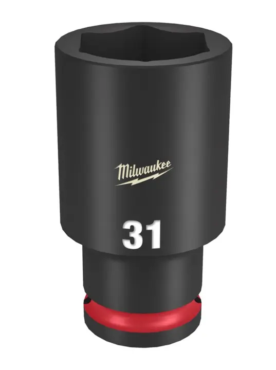 Nástrčná rázová hlavice 1/2" 31MM x 46MM Milwaukee SHOCKWAVE IMPACT DUTY (1 KS) 4932500303