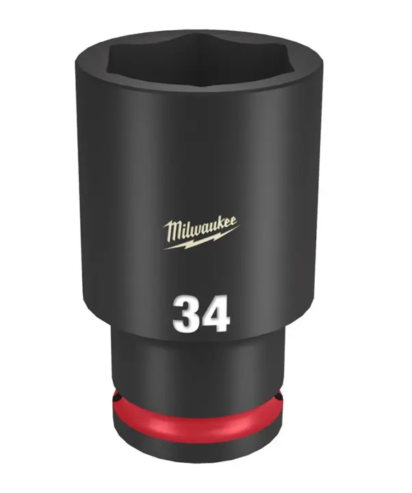 Nástrčná rázová hlavice 1/2" 34MM x 46MM Milwaukee SHOCKWAVE IMPACT DUTY (1 KS) 4932500304