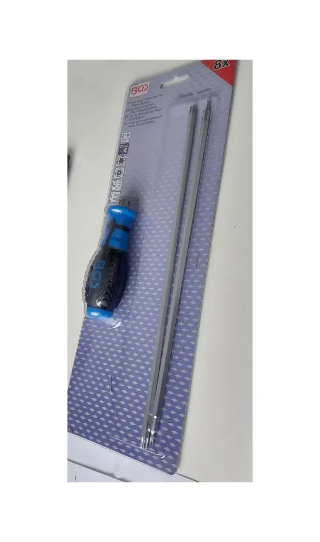 BGS 2326 Šroubovák s výměnnými čepelemi pro Torx a pro Torx Plus s otvorem - 3 díly (BGS102326V)