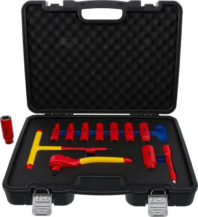 BGS 7146 VDE nástrčné hlavice 3/8" 7 – 22 mm - 12 dílů