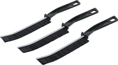 Kraftmann 50915 Tuhé kartáče pro čištění rohů  230 mm - 3 díly