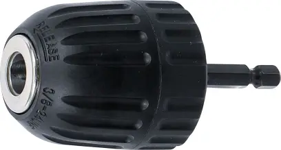 Kraftmann 84527 Rychloupínací sklíčidlo 0,8 ÷ 10 mm - pohon vnější šstihran 1/4"