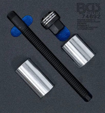 BGS 74692 Vložka do dílenského vozíku 1/6: Vytahováky vstřikovačů pro Ford EcoBlue 2.0 l