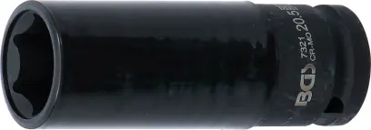 BGS 7321 Nástrčná hlavice 1/2" 20,5 mm