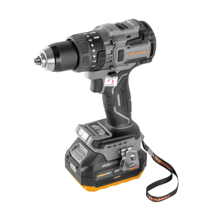 Aku vrtací šroubovák Procraft Industrial Procraft Industrial CD20B (4,0 Ah) (PRCCD20B1BC)