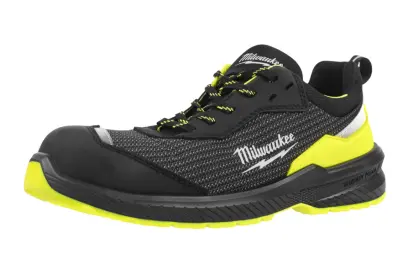 Bezpečnostní obuv Milwaukee FLEXTRED s vysokou viditelností, textilní svršek, FXT S1PS Yellow 1L515155 SC FO SR ESD, žlutá barva (vel.47), 4932501465