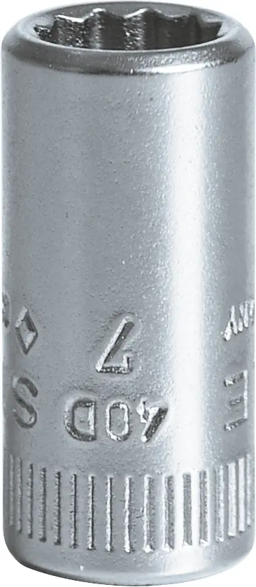 Nástavec nástrčného klíče 1/4" 7 mm, délka 23 mm