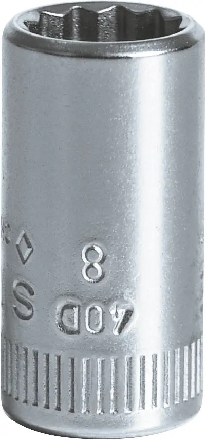 Nástavec nástrčného klíče 1/4" 8 mm, délka 23 mm