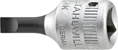 Bit šroubováku 1/4" 1x5,5 mm, délka 28 mm