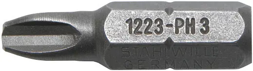Bit 5/16" Phillips PH1 L.32 mm