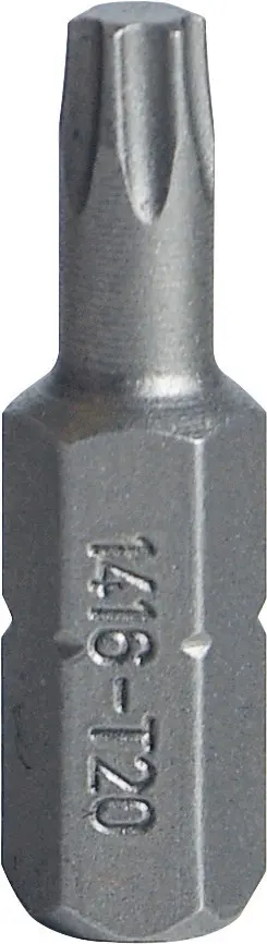 Bit 1/4" T20 L.25 mm