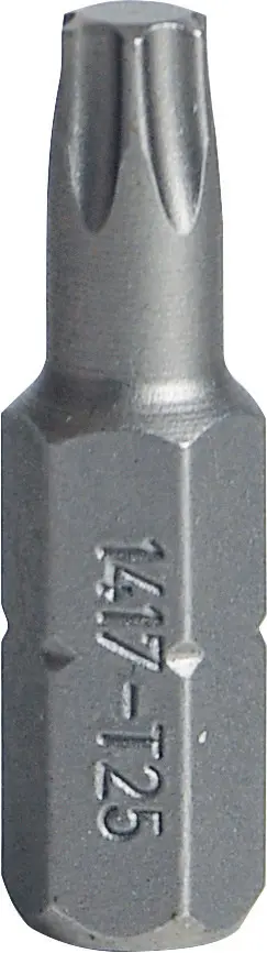 Bit 1/4" T25 L.25 mm