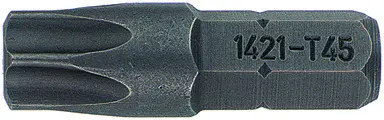 Bit 1/4" T45 L.25mm