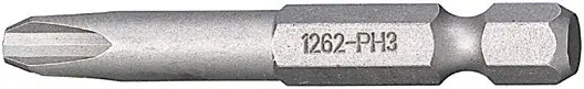 Bit 1/4" Phillips PH3 L.50mm