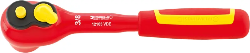 Jemný zub VDE knoflíkový rychloupínací klíč 3/8" délka 197 mm