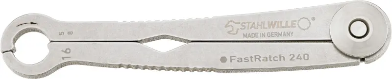 Ráčnanový klíč 16 5/8 L. 191 mm