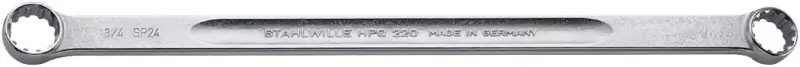 Dvojitý očkový klíč 9/16x5/8 L.315 mm