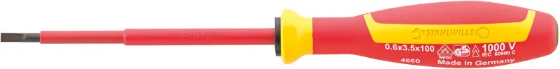 Šroubovák VDE 0,5x3 mm, délka 100 mm