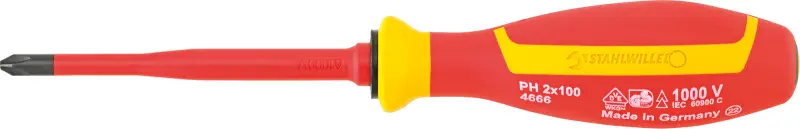 Šroubovák VDE PH2 L.100 mm