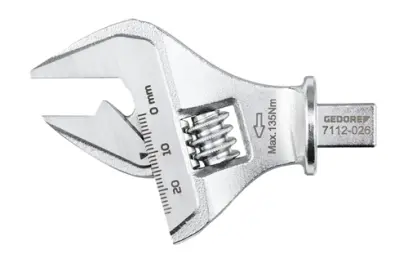 Nástavec mom. klíče - stavitelný klíč Gedore 3544451 5 ÷ 26 mm. Typ 7112-026 (9 x 12 mm) (GED3544451)