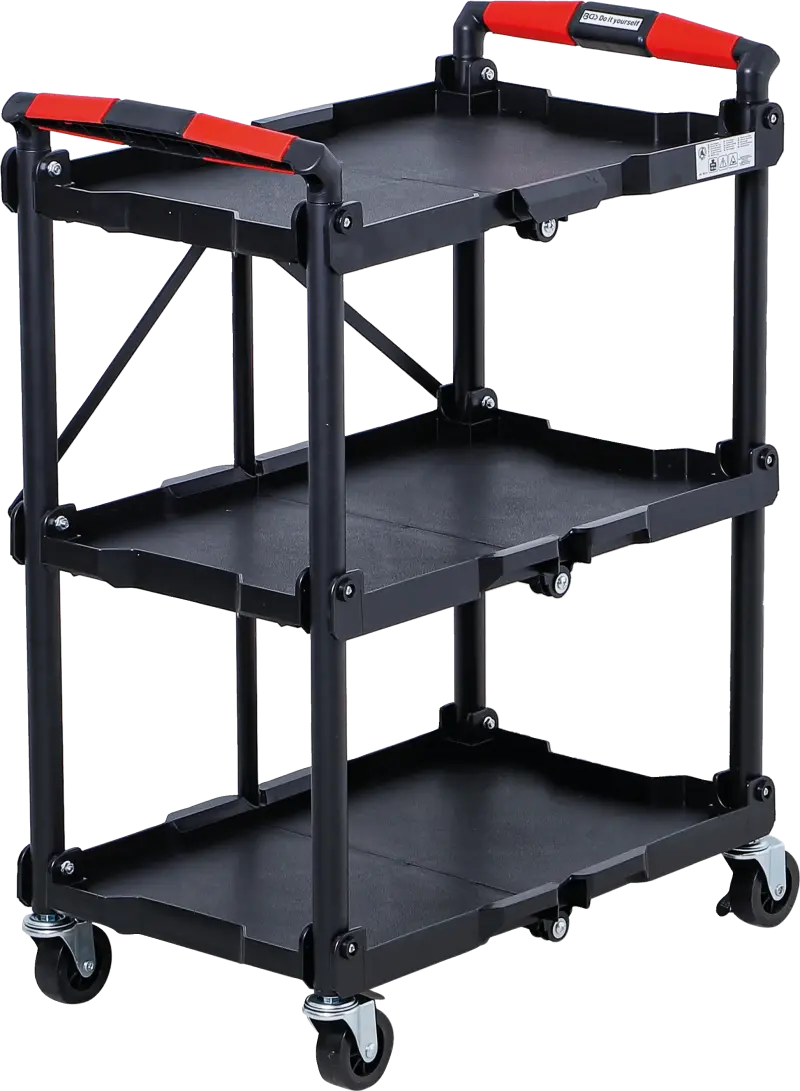 Servisní pojízdný vozík na nářadí BGS 90112, nosnost 135 kg (BGS1090112)
