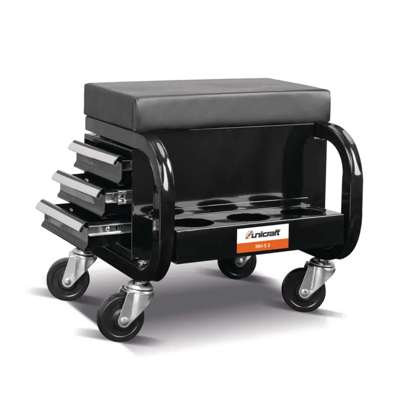Dílenská pojízdná stolička Unicraft MH-S 3 (BOW6201903)
