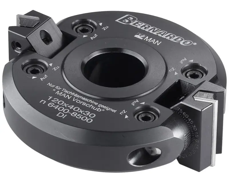 Stavitelná úhlová hlava Bernardo 120 x 40 x 30 mm - Z2/2 x 45° (BER162250)