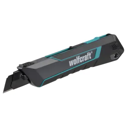 Nůž s odlamovací čepelí Wolfcraft PRO SAFETY, 18 mm, L/P 4290000 (WOLF4290000)