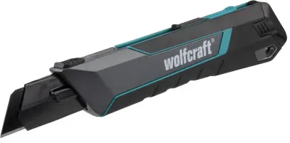Nůž s odlamovací čepelí Wolfcraft PRO SAFETY, 25 mm, L/P 4290000 (WOLF4291000)