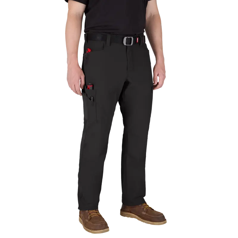 Pracovní kalhoty MILWAUKEE FREEFLEX Stretch, černé, Vel. 48/M, 4932502064