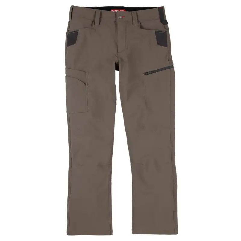 Pracovní kalhoty MILWAUKEE FREEFLEX Stretch, hnědé, Vel. 52/L, 4932502055