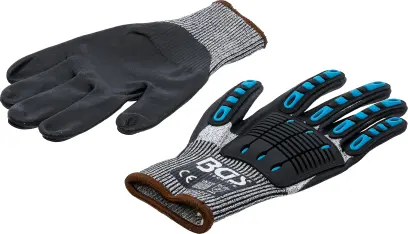 Pracovní rukavice pro mechaniky s ochranou proti proříznutí BGS 4542 vel. 10 (BGS104542)