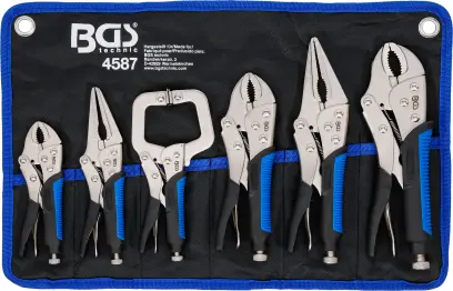 Sada skřipcových kleští 6dílná BGS 4587 (BGS104587)