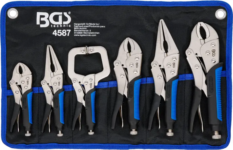 Sada skřipcových kleští 6dílná BGS 4587 (BGS104587)