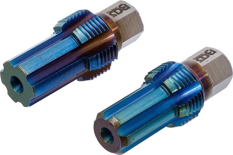 Závitníky s vodícím čepem pro teplotní senzory BGS 74629 - 2 díly (BGS1074629)