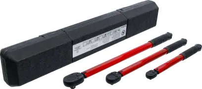 Momentové klíče Kraftmann 2 ÷ 210 Nm BGS 90114 (1/4" - 3/8" - 1/2") - 3 díly (BGS1090114)