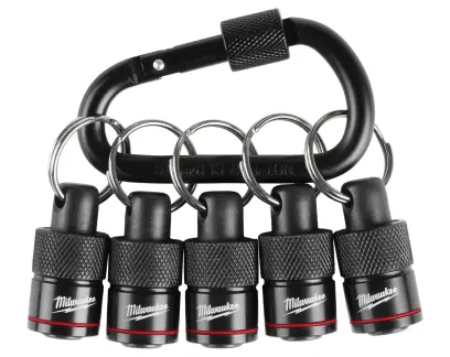 Shockwave Impact Duty sada 5 ks držáků příslušenství Milwaukee s XL karabinou, 1/4 HEX upínání, 4932502117