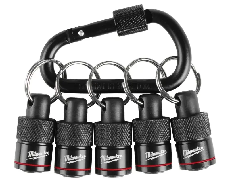 Shockwave Impact Duty sada 5 ks držáků příslušenství Milwaukee s XL karabinou, 1/4 HEX upínání, 4932502117
