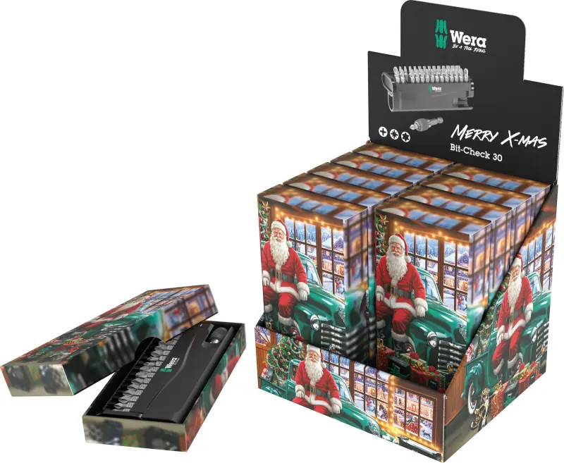Wera 135824 Vánoční sada bitů Bit-Check 30 Christmas 2026 - Sada 30 dílů (W05135824001)