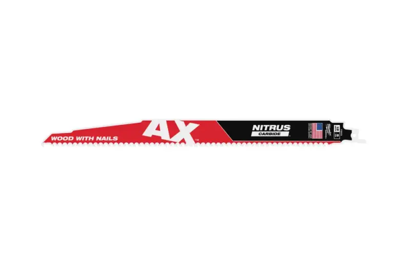 Pilový list Milwaukee TCT AX NITRUS 300X5, demoliční plátky Heavy Duty AX se zuby NITRUS CARBIDE, 48477253