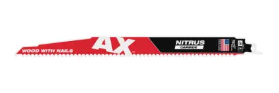 Pilový list Milwaukee TCT AX NITRUS 300X5, demoliční plátky Heavy Duty AX se zuby NITRUS CARBIDE, 48477253