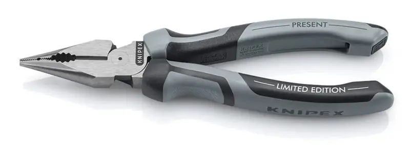 Kombinované jehlové kleště Knipex 08 22 185 S01 - vánoční limitovaná edice (K 08 22 185 S01)