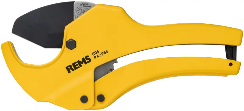 Nůžky Rems ROS P 42 PSS na plastové trubky s rychloposuvem vzad (REM291460RPSS)