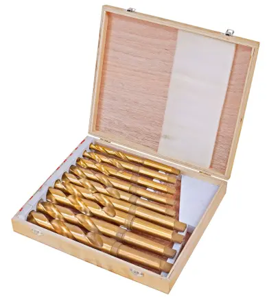 Bernardo 41-1051 Vrtáky 14,5 ÷ 30 mm s kuželovou stopkou MK 2/MK 3. Sada B (9 ks) (BER411051)